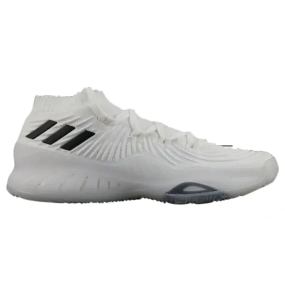 Adidas Crazy Explosive 2017 Primeknit Anti Slip Men’s White MidTop Size 14 NWOT - Picture 1 of 10
